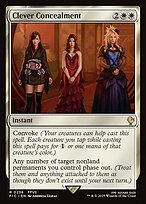 Magic the Gathering Card - Clever Concealment - MTG Circle
