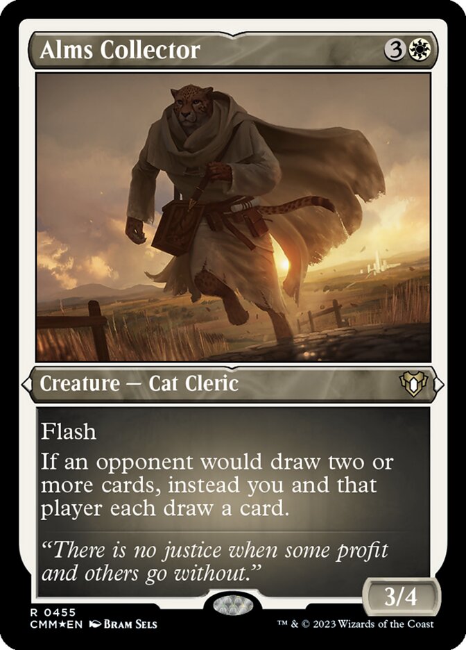 Magic the Gathering Card - Alms Collector - MTG Circle