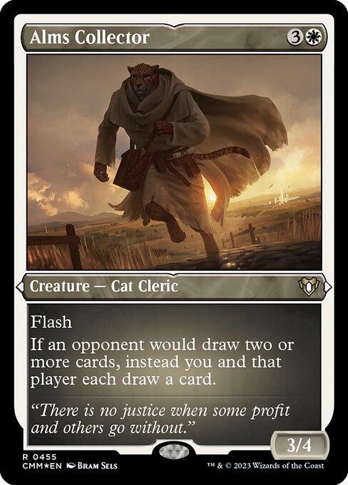Magic the Gathering Card - Alms Collector - MTG Circle