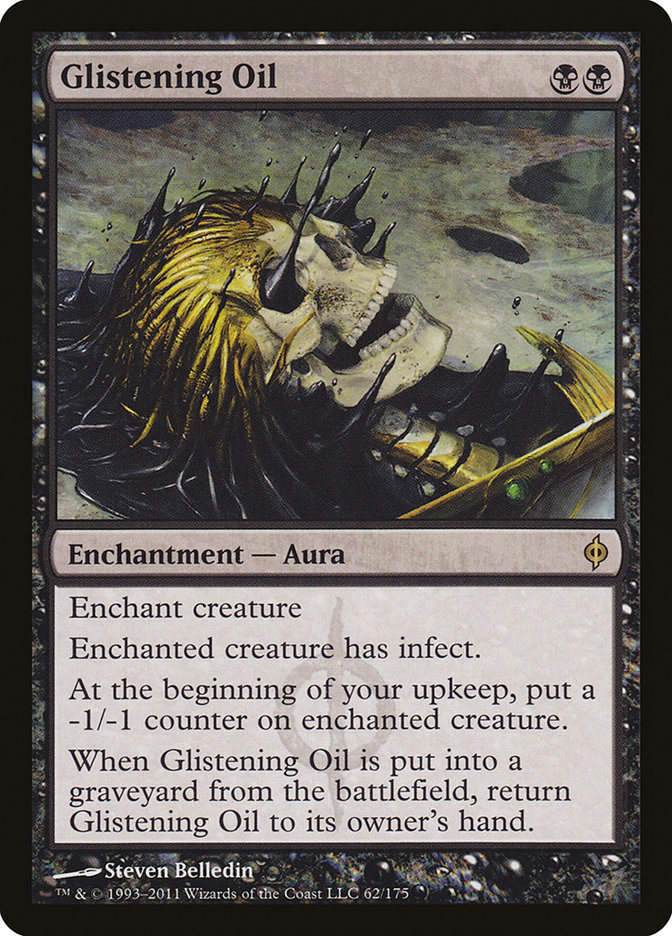 Magic the Gathering Card - Glistening Oil - MTG Circle