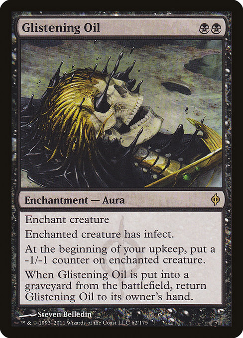 Magic the Gathering Card - Glistening Oil - MTG Circle