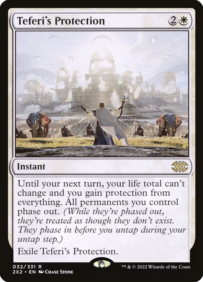 Magic the Gathering Card - Teferi's Protection - MTG Circle