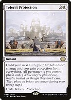 Magic the Gathering Card - Teferi's Protection - MTG Circle