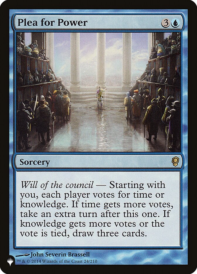 Magic the Gathering Card - Plea for Power - MTG Circle