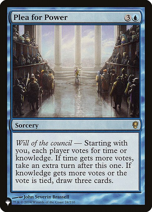 Magic the Gathering Card - Plea for Power - MTG Circle