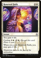 Magic the Gathering Card - Renewed Faith - MTG Circle