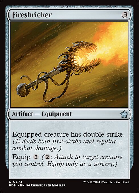 Magic the Gathering Card - Fireshrieker - MTG Circle