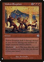 Magic the Gathering Card - Violent Eruption - MTG Circle