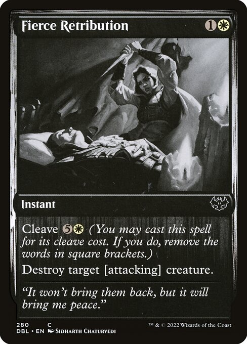 Magic the Gathering Card - Fierce Retribution - MTG Circle