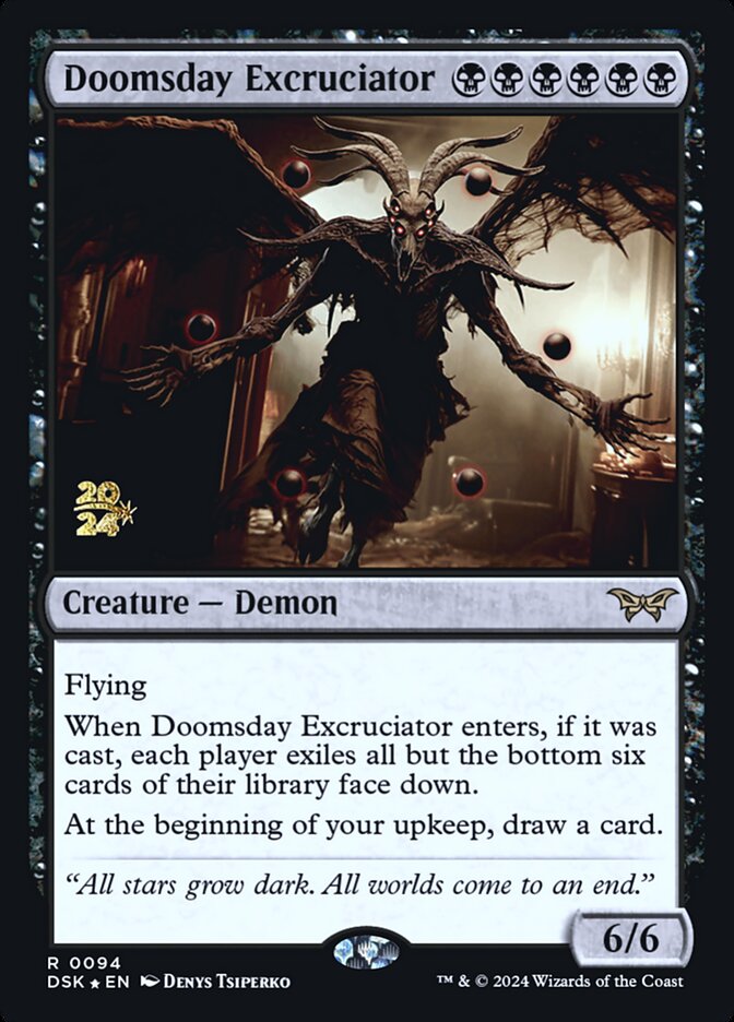 Magic the Gathering Card - Doomsday Excruciator - MTG Circle
