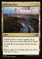 Magic the Gathering Card - Thriving Moor - MTG Circle