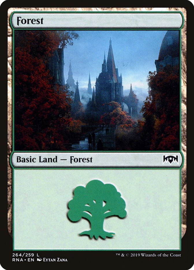 Magic the Gathering Card - Forest - MTG Circle