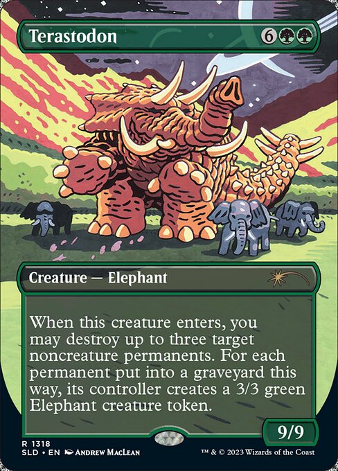 Magic the Gathering Card - Terastodon - MTG Circle