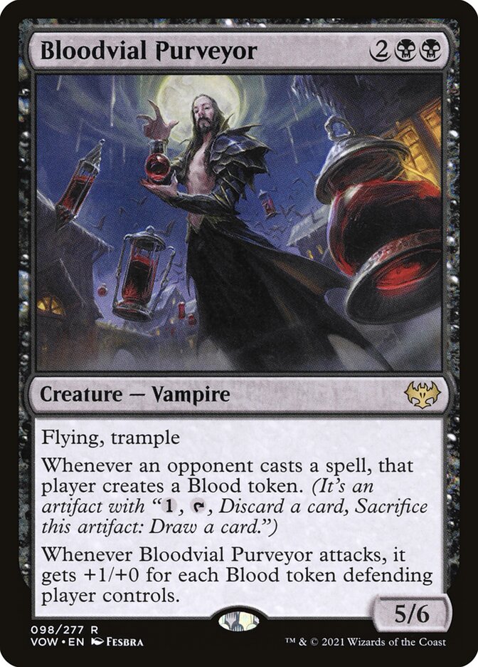 Magic the Gathering Card - Bloodvial Purveyor - MTG Circle
