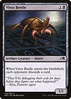 Magic the Gathering Card - Virus Beetle - MTG Circle