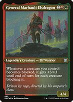 Magic the Gathering Card - General Marhault Elsdragon - MTG Circle