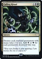 Magic the Gathering Card - Culling Ritual - MTG Circle