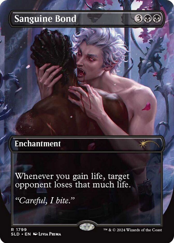 Magic the Gathering Card - Sanguine Bond - MTG Circle