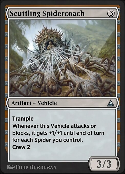 Magic the Gathering Card - Spider-Mobile - MTG Circle