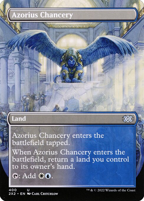 Magic the Gathering Card - Azorius Chancery - MTG Circle