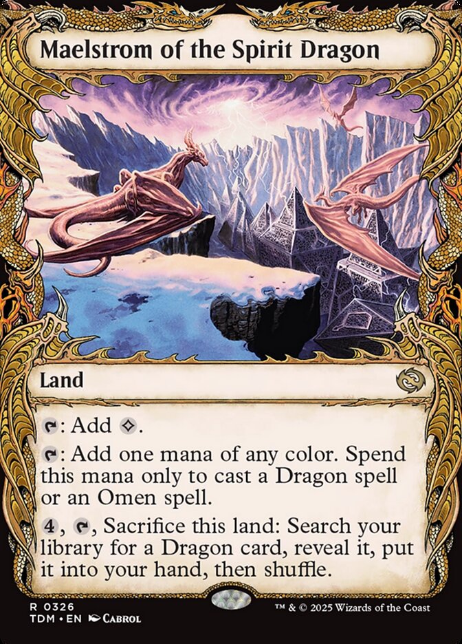 Magic the Gathering Card - Maelstrom of the Spirit Dragon - MTG Circle