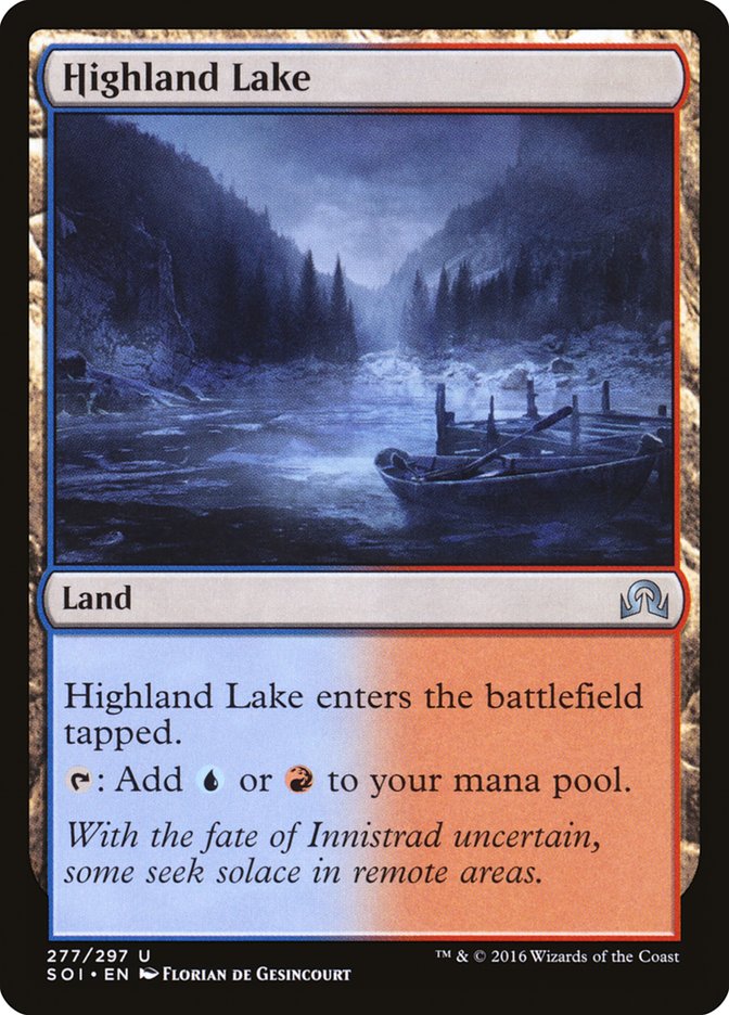 Magic the Gathering Card - Highland Lake - MTG Circle