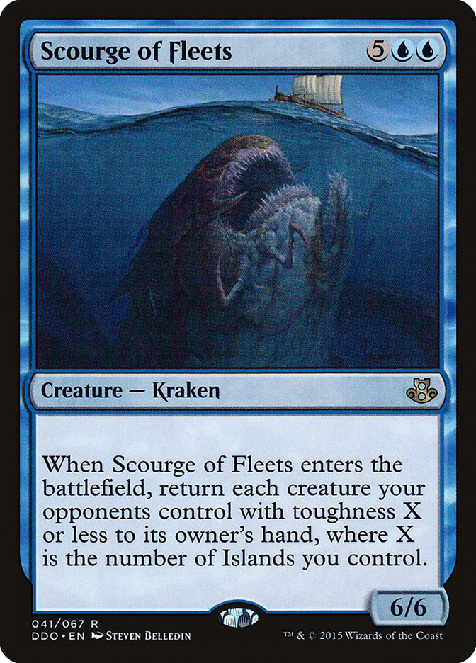 Magic the Gathering Card - Scourge of Fleets - MTG Circle