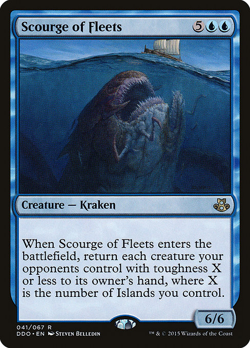 Magic the Gathering Card - Scourge of Fleets - MTG Circle