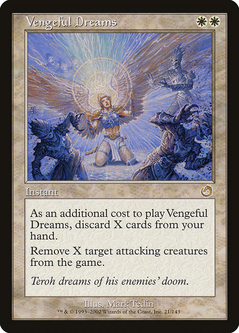 Magic the Gathering Card - Vengeful Dreams - MTG Circle