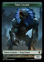 Magic the Gathering Card - Frog Lizard - MTG Circle