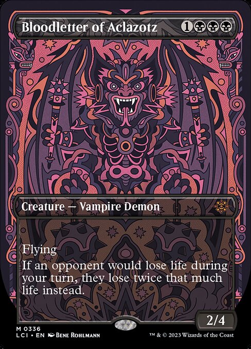 Magic the Gathering Card - Bloodletter of Aclazotz - MTG Circle