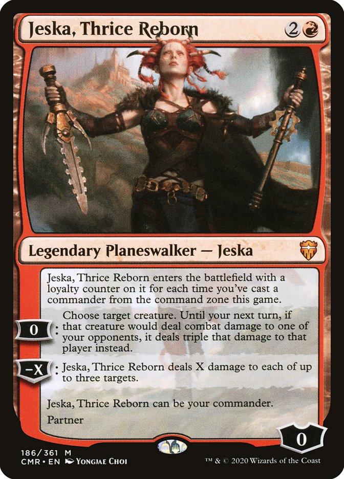 Magic the Gathering Card - Jeska, Thrice Reborn - MTG Circle