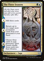 Magic the Gathering Card - The Three Seasons - MTG Circle