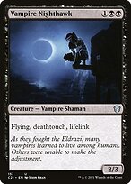 Magic the Gathering Card - Vampire Nighthawk - MTG Circle