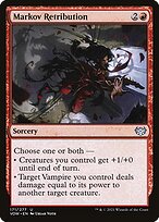 Magic the Gathering Card - Markov Retribution - MTG Circle