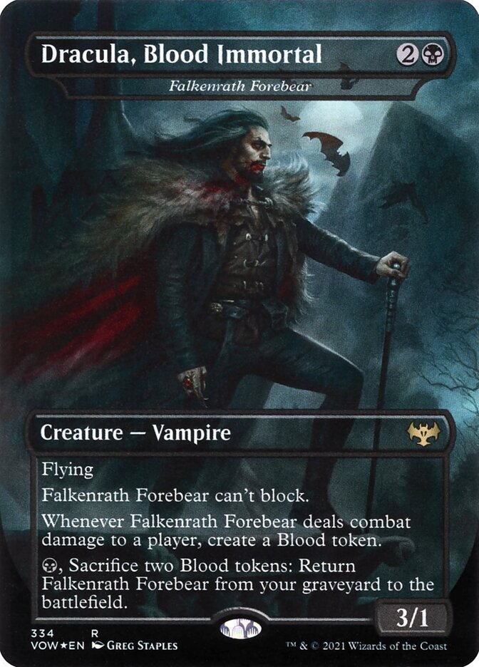 Magic the Gathering Card - Falkenrath Forebear - MTG Circle