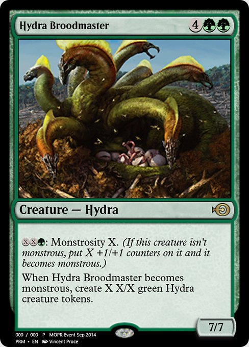 Magic the Gathering Card - Hydra Broodmaster - MTG Circle