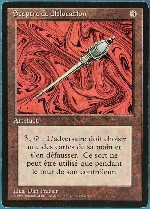 Magic the Gathering Card - Disrupting Scepter - MTG Circle