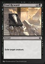 Magic the Gathering Card - Final Reward - MTG Circle
