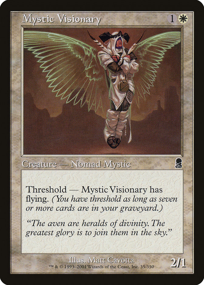 Magic the Gathering Card - Mystic Visionary - MTG Circle