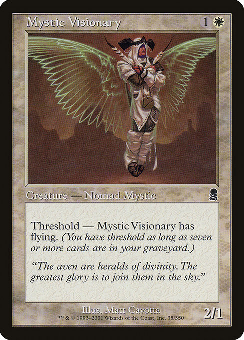 Magic the Gathering Card - Mystic Visionary - MTG Circle