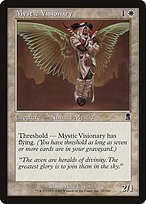 Magic the Gathering Card - Mystic Visionary - MTG Circle