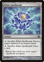 Magic the Gathering Card - Aether Spellbomb - MTG Circle