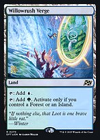 Magic the Gathering Card - Willowrush Verge - MTG Circle