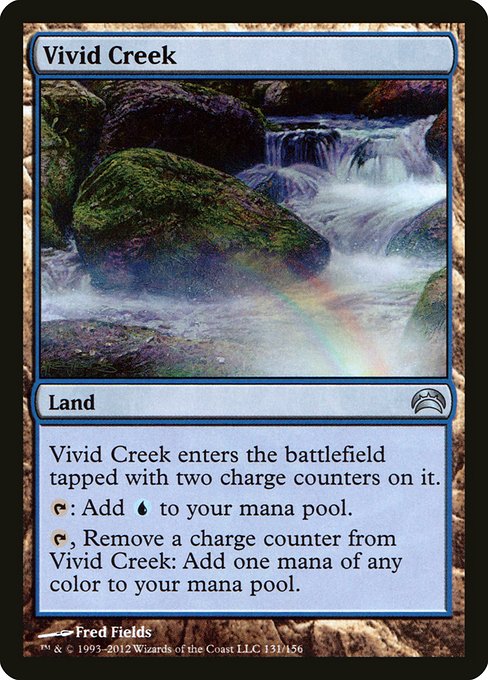Magic the Gathering Card - Vivid Creek - MTG Circle