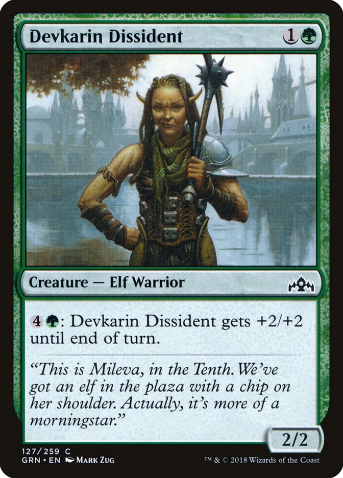 Magic the Gathering Card - Devkarin Dissident - MTG Circle