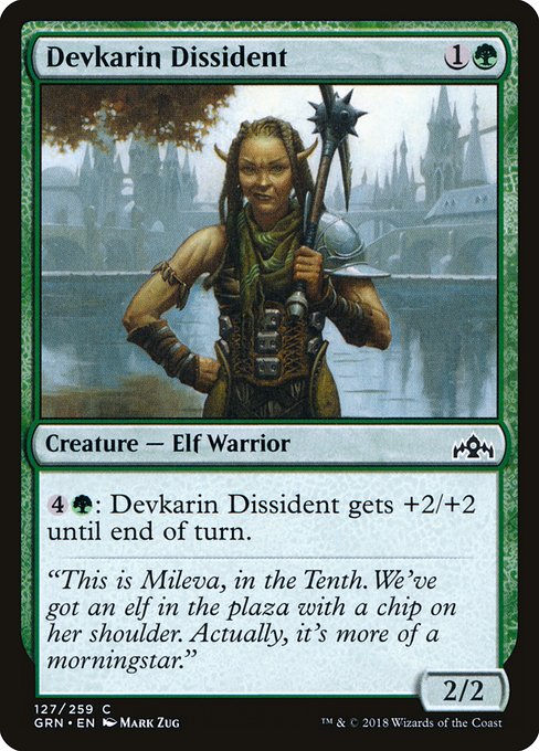 Magic the Gathering Card - Devkarin Dissident - MTG Circle