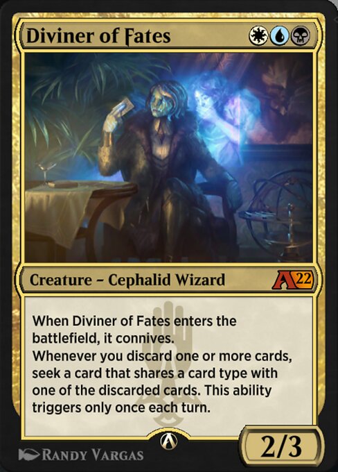 Magic the Gathering Card - Diviner of Fates - MTG Circle