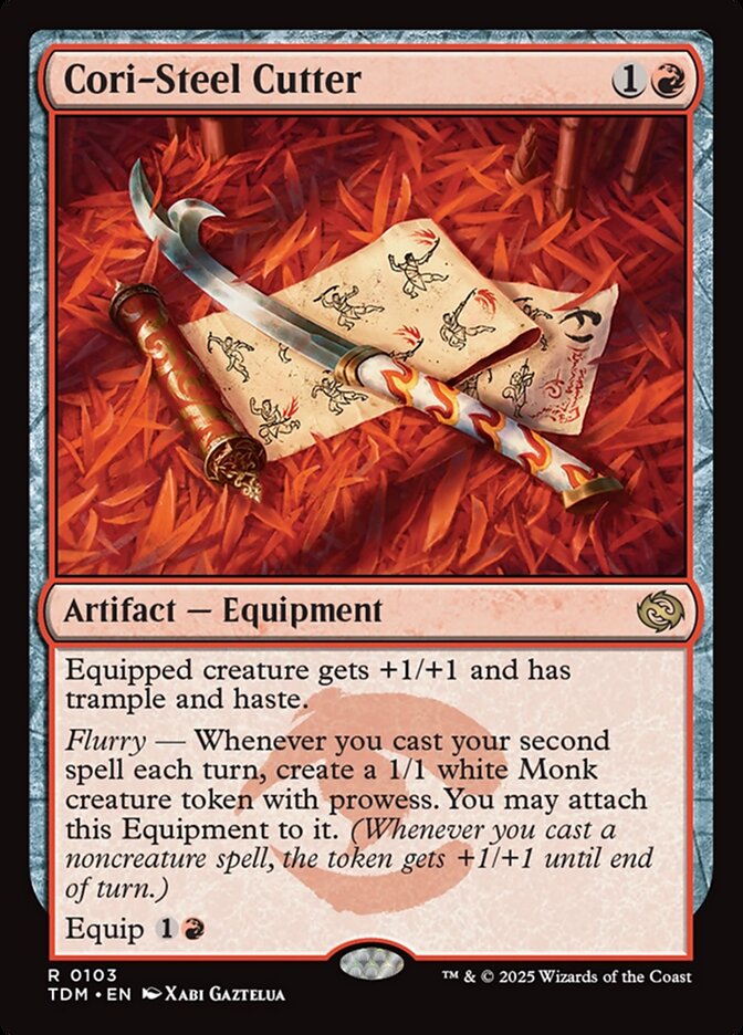 Magic the Gathering Card - Cori-Steel Cutter - MTG Circle