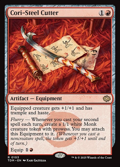 Magic the Gathering Card - Cori-Steel Cutter - MTG Circle